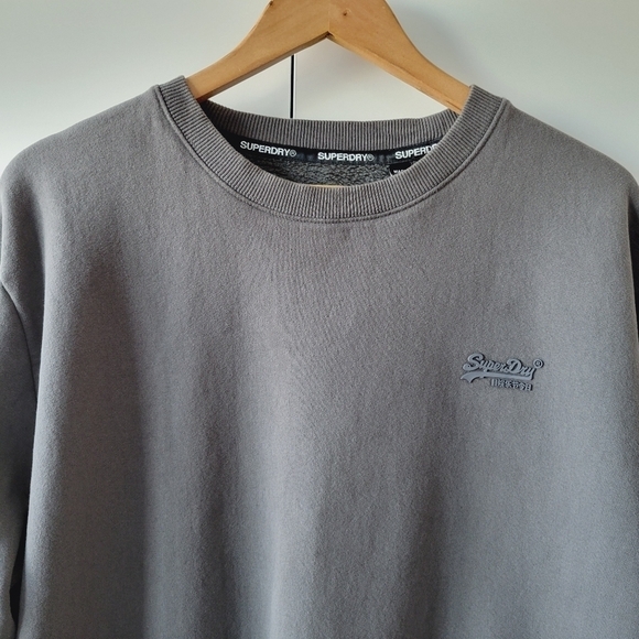 Superdry Gray Sweatshirt - Picture 4 of 12